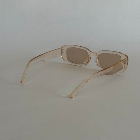 Retro square sunglasses with a - Picture 4 of 6